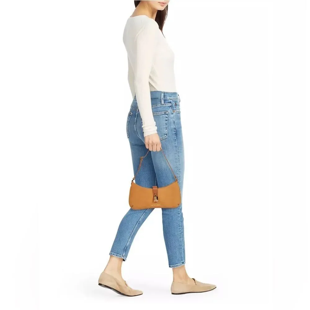 Jacquemus Le Bisou Cadenas Suede Shoulder Bag - Picture 2 of 15